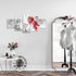 Wandbilder Wohnzimmer XXL Blumen Lilien Moderne Bild Abstrakt